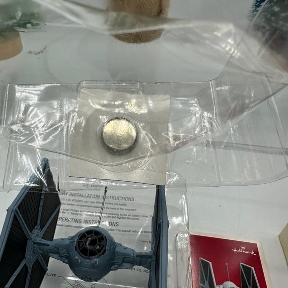 Hallmark Keepsake Ornament TIE Fighter Sound Darth Vader Storm Trooper Star Wars - Picture 13 of 13